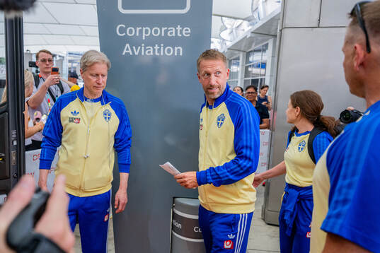 Head coach Graham Potter of the Swedish national football