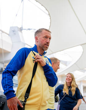 Head coach Graham Potter of the Swedish national football