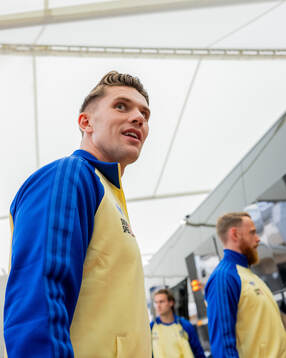 Viktor Gyökeres of the Swedish national football team