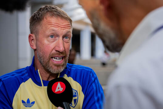 Head coach Graham Potter of the Swedish national football
