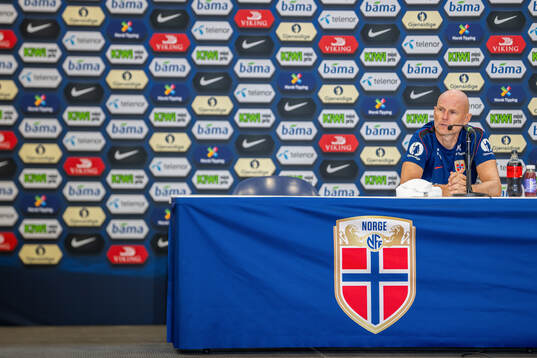 Ståle Solbakken, head coach of the Norwegian national