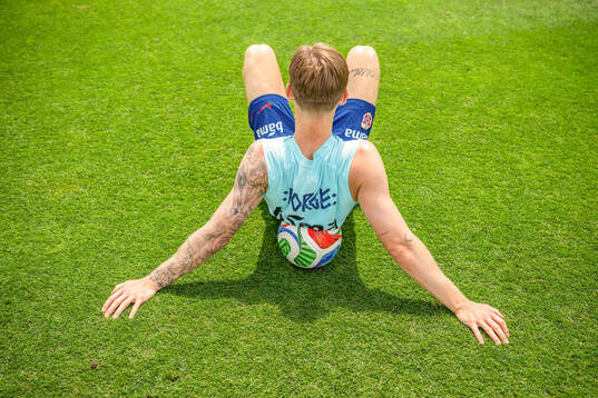 David Møller Wolfe of the Norwegian national football team