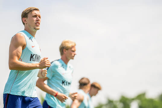Marcus Holmgren Pedersen of the Norwegian national football