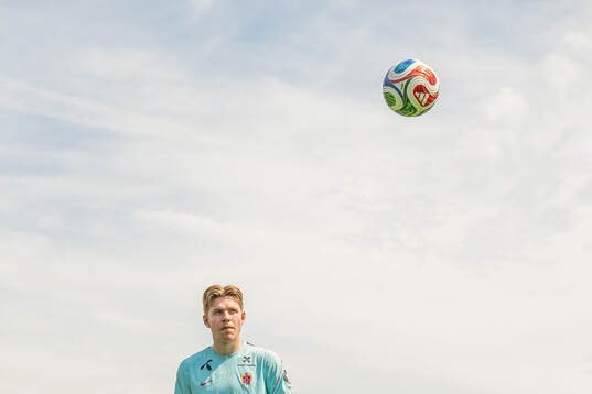 Jens Petter Hauge of the Norwegian national football team