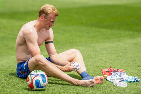 Sondre Langås of the Norwegian national football team