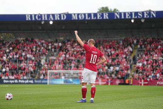 ODENSE, DANMARK - 7. JUNI 2026:  Danmarks Christian Eriksen