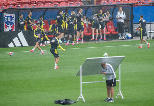 A member of the staff of the Swedish national football team