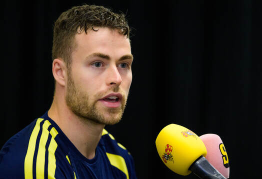 Gabriel Gudmundsson of the Swedish men's national football
