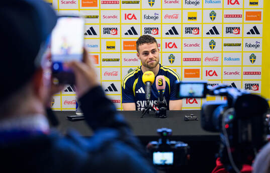Gabriel Gudmundsson of the Swedish men's national football