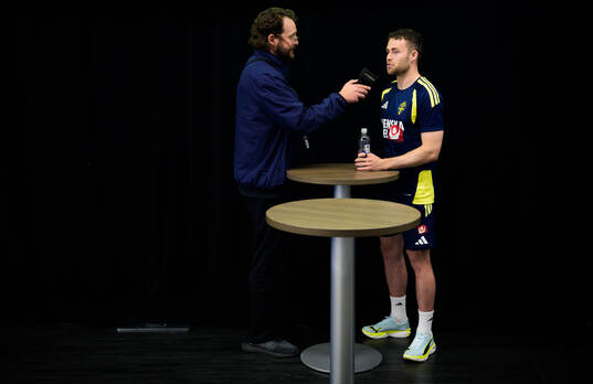 Gabriel Gudmundsson of the Swedish men's national football