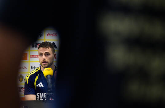 Gabriel Gudmundsson of the Swedish men's national football