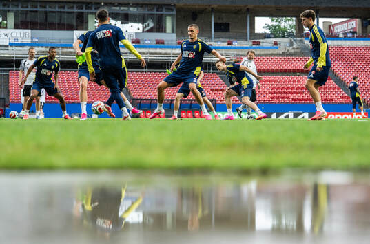Gustaf Lagerbielke of the Swedish national football team at