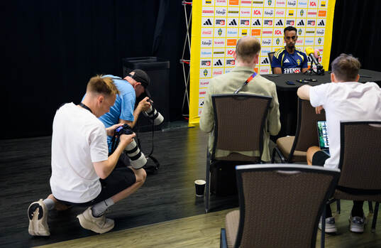 Taha Ali of the Swedish men's national football team