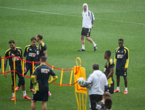 Head coach Graham Potter of the Swedish national football