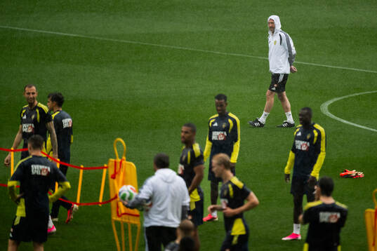 Head coach Graham Potter of the Swedish national football