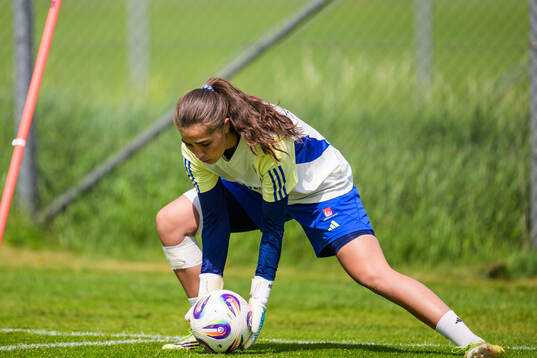 Goalkeeper Ebba Steen of Sweden