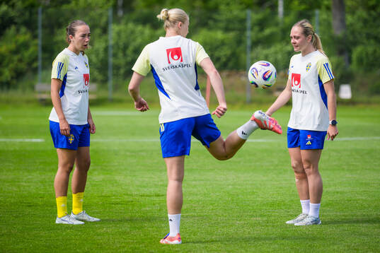 Athinna Persson Lundgren, Wilma Leidhammar and Alice