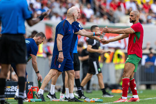 Sofyan Amrabat of Morocco