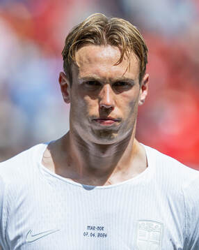 Torbjørn Lysaker Heggem of Norway line up