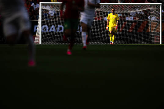 Goalkeeper Ørjan Håskjold Nyland of Norway