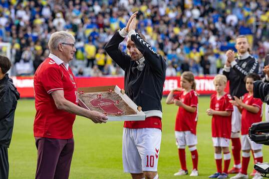 ODENSE, DANMARK - 7. JUNI 2026:  Danmarks Christian Eriksen