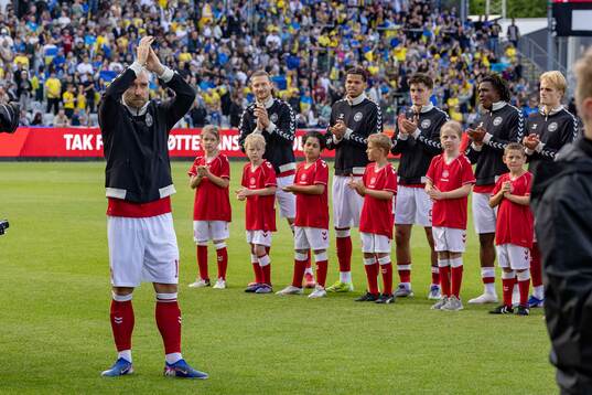 ODENSE, DANMARK - 7. JUNI 2026:  Danmarks Christian Eriksen