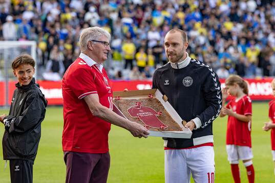 ODENSE, DANMARK - 7. JUNI 2026:  Danmarks Christian Eriksen