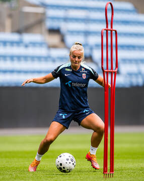 Emilie Woldvik of the Norwegian women’s national football