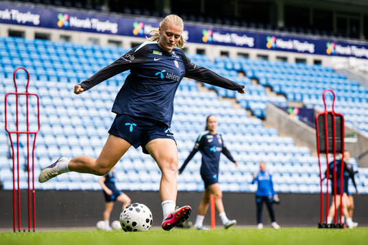 Mathilde Harviken of the Norwegian women’s national