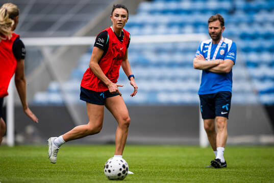 Ingrid Engen of the Norwegian women’s national football