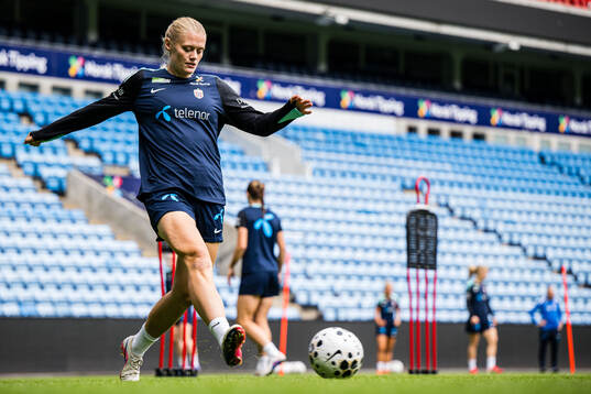 Mathilde Harviken of the Norwegian women’s national