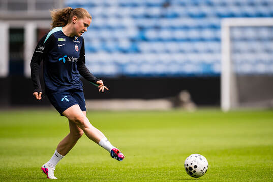Signe Gaupset of the Norwegian women’s national football