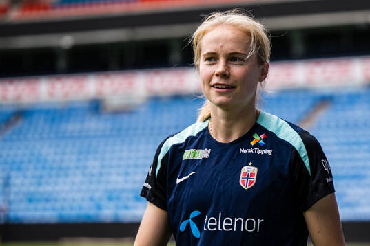 Julie Blakstad of the Norwegian women’s national football