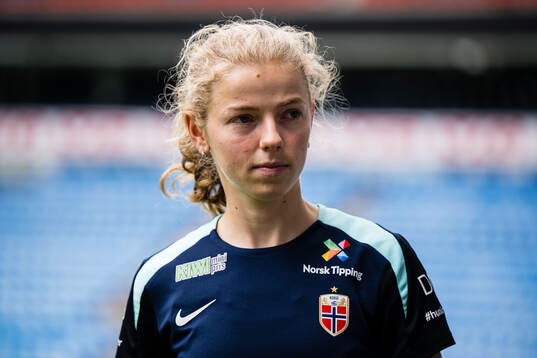 Justine Kielland of the Norwegian women’s national