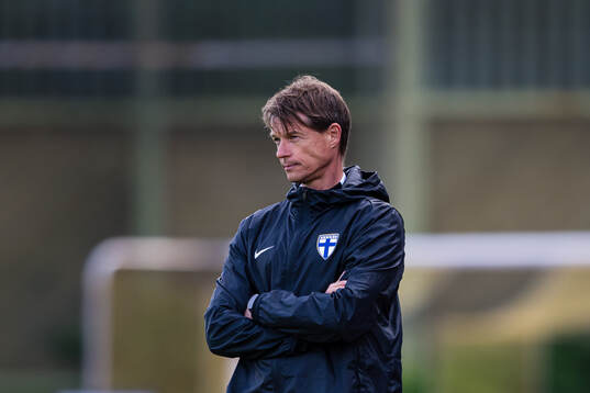 Head coach Mika Lehkosuo of Finland