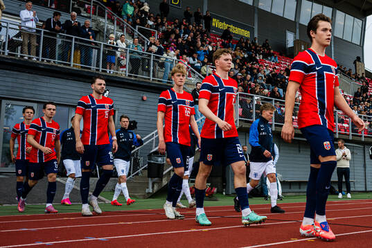 Niklas Fuglestad, Kristian Lonebu and Sverre Nypan of Norway