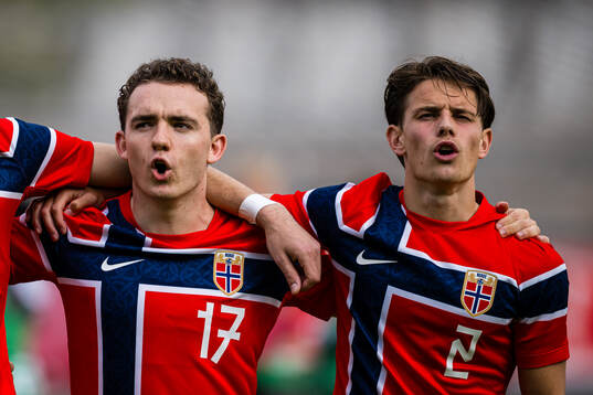 Edvin Austbø and Oliver Johansen Braude of Norway