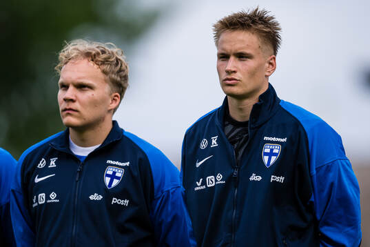 Oskari Väistö and Aleksi Piispa of Finland