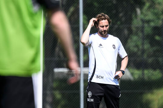 Assisterande tränare Simon Christensson