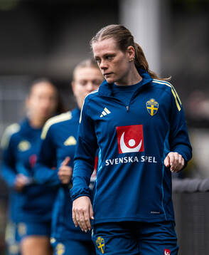 Sofia Reidy of the Swedish women's national football team
