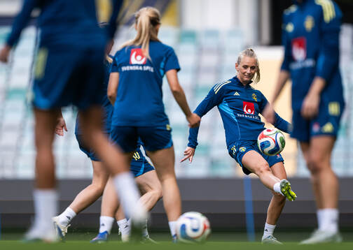 Stina Blackstenius of the Swedish women's national football