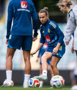 Julia Zigiotti Olme of the Swedish women's national