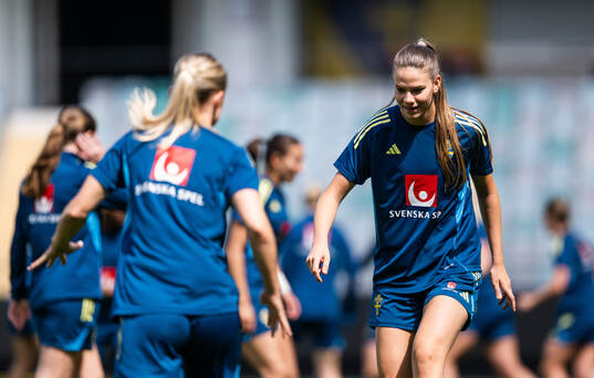 Bella Andersson of the Swedish women's national football