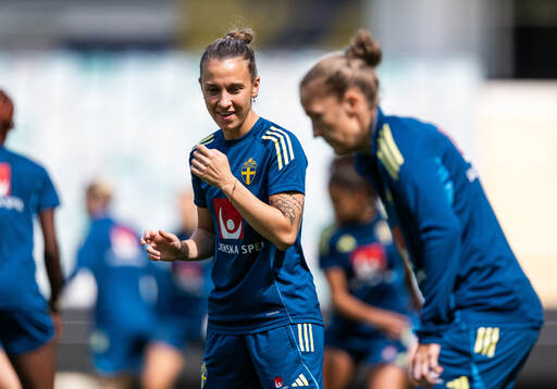 Julia Zigiotti Olme of the Swedish women's national