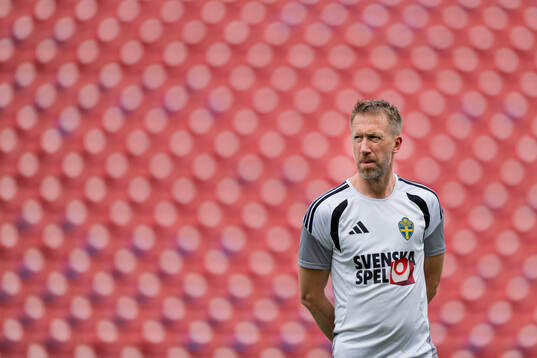 Head coach Graham Potter of the Swedish national football