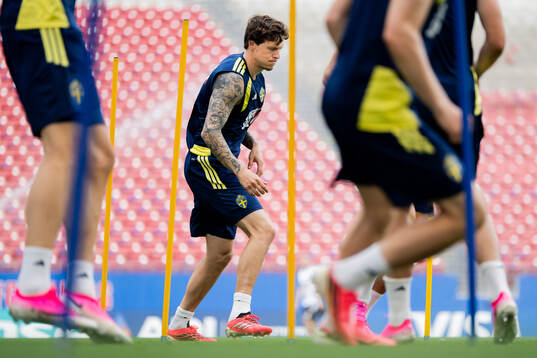 Victor Nilsson Lindelöf of the Swedish national football