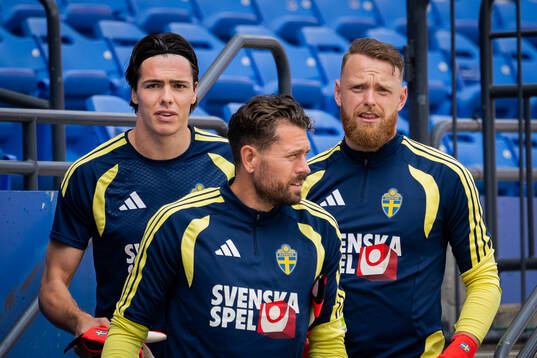 Goalkeeper Jacob Widell Zetterström, goalkeeper Kristoffer
