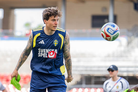 Victor Nilsson Lindelöf of the Swedish national football