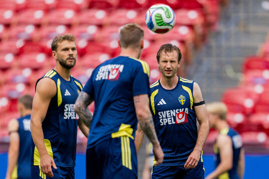 Jesper Karlström and Benjamin Nygren of the Swedish