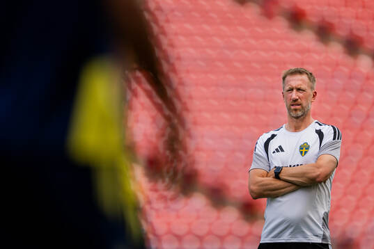 Head coach Graham Potter of the Swedish national football